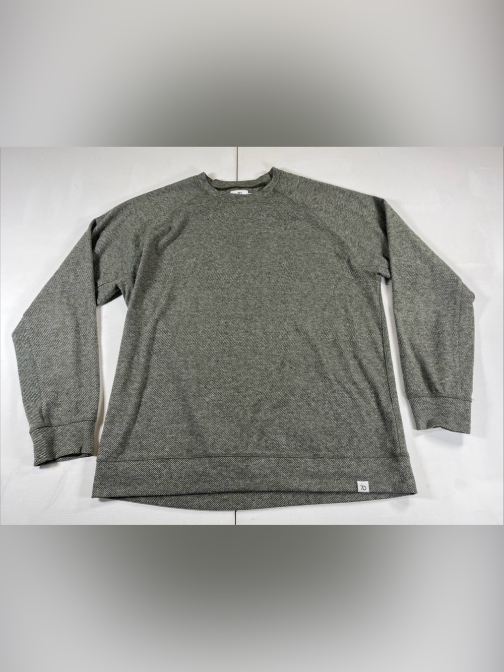 7 Diamonds Generation Crew Neck Pullover Sweatshirt Soft Striped Men’s XL